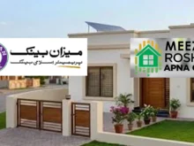 A sleek visual graphic representing house structure and home key for Islamic banking financing report without text